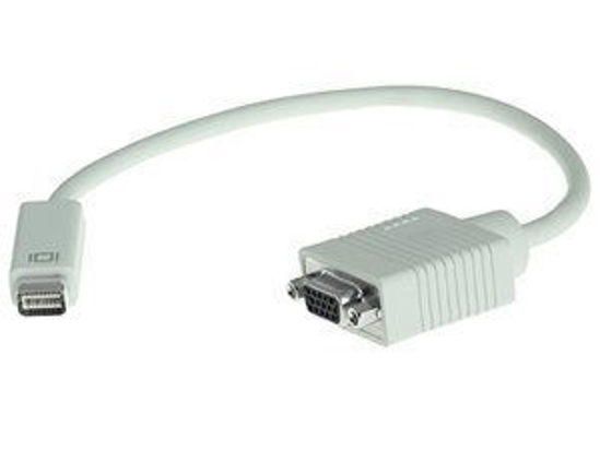 Picture of Mini-DVI to VGA Female Monitor Cable Adapter