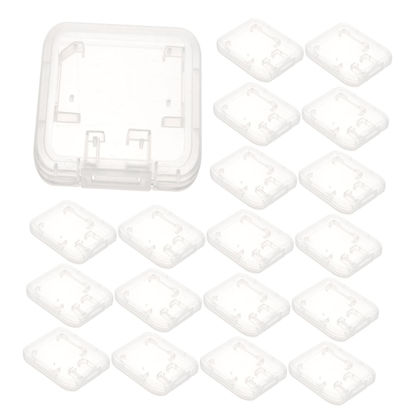 Picture of Hemobllo Business Card Holder 24pcs Memory Card Storage Box Plastic Computer Flash Card Memory Card Storage Case