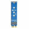 Picture of PCI E to NGFF M.2 Hard Disk NVME Adapter Card SSD HDD Card Reader PCI E 1X Test Card B Key M.2 SSD to USB 3.0 Reader Card NGFF SATA Converter for PCI E to NGFF M.2 Hard Drive