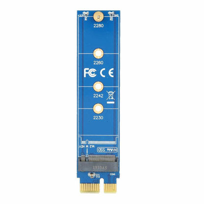 Picture of PCI E to NGFF M.2 Hard Disk NVME Adapter Card SSD HDD Card Reader PCI E 1X Test Card B Key M.2 SSD to USB 3.0 Reader Card NGFF SATA Converter for PCI E to NGFF M.2 Hard Drive