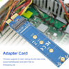 Picture of PCI E to NGFF M.2 Hard Disk NVME Adapter Card SSD HDD Card Reader PCI E 1X Test Card B Key M.2 SSD to USB 3.0 Reader Card NGFF SATA Converter for PCI E to NGFF M.2 Hard Drive