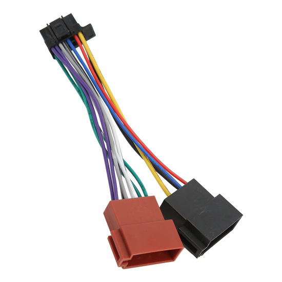 Picture of Car ISO Radio Wiring Harness Adapter, for Sony New, Easy Install with ABS Material, Much Convenience