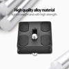 Picture of Quick Release Plate with 1/4inch Screw Mount 40/50/60/70/100mm Quick Release Clamp Mount Adapter for Arca Benro Monopod Tripod Ball Head SLR Camera(PU50)