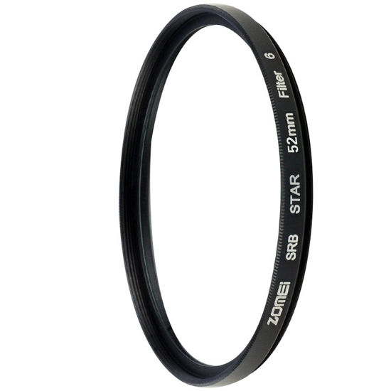 Picture of Zomei 52mm Star +6 Optical 4-Point Star Cross Filter Twinkle Effect for Digital Camera Lens