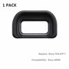 Picture of HomyWord 1 Pack Viewfinder Eyepiece/Eye Cup for Sony Alpha A6500 Camera, Replacement Sony FDA-EP17 Eyecup