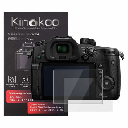 Picture of kinokoo Tempered Glass Film for Panasonic GH5/GHS Crystal Clear Film Panasonic GH5 GHS Screen Protector Bubble-Free/Anti-Scratch(2 Pack)