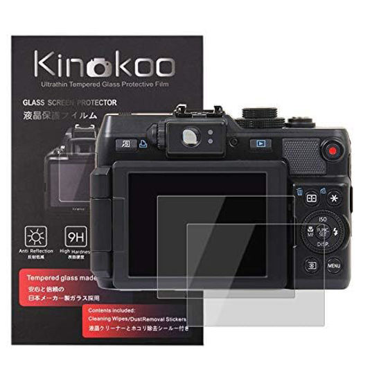 Picture of kinokoo Screen Protector for Olympus Tough TG-7/TG-6/TG-5/TG-4/TG-3 Camera - 0.25mm 9H Hardness Olympus Tough TG-7 6 5 4 3 Tempered Glass Film Crystal Clear- Bubble-Free/Anti-Scratch(2 Pack)
