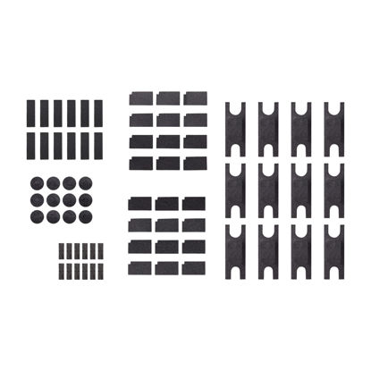 Picture of KPREPUBLIC PCB Stabilizer Stickers poron Film pad Reduce Steel Wire Noise and Wobble for PCB Screw in stabilizer Gasket (PCB Stabilizer Sticker for 60%)
