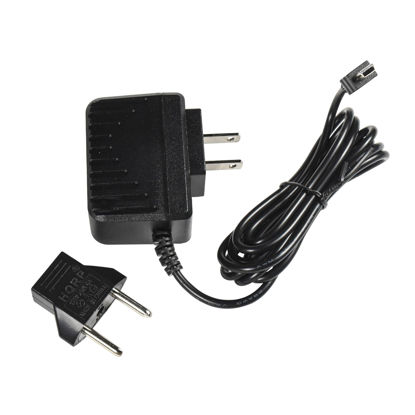 Picture of HQRP AC Wall Adapter Charger for Garmin zumo 220 500 660 665 GPS Replacement Plus HQRP Euro Plug Adapter