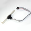 Picture of Serial 9 pin DB9 RS232 Motherboard Com Port Ribbon Cable Connector Slot Bracket