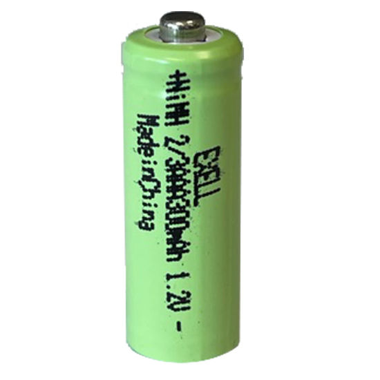 Picture of Exell 1.2V 2/3AAA 300mAh NiMH Rechargeable Button Top Battery use with Data Meters Two radios Airsoft Radio receivers Cameras Data Loggers Portable Monitors Instruments/Equipment