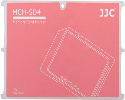 Picture of JJC MCH-SD4CN Memory Card Case fits 4X SD Cards