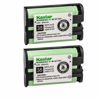 Picture of Kastar Battery 2-Pack Type 35 Cordless Telephone Battery for Panasonic HHR-P107 HHR-P107A HHR-P107A/1B BB-GTA150 BB-GT1500B KX-TG6021M KX-TG6022B KX-TG6023M KX-TG6053 KX-TG6054 KX-TG6071 KX-TG6072
