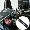 Picture of Hard Drive Rail Plastic Stand 1 Pair Chassis Hard Drive Mounting Plastic Rails Chassis Hard Drive Rails Replacement 3.5-inch HDD Mounting Rail Hard Drive Mounting Rails