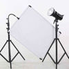 Picture of 28cm Flexible Bendable Flash Light Stand Black Steel Wire Pipe Overarm Bracket with 1/4 Inch Screw Male Female Holes