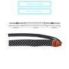 Picture of JINHEZO Camera Strap Real Retro Belt for All DSLR Camera. Polka Dot style Universal SLR Strap, Adjustable Neck Shoulder Camera Sling Strap for Canon, Nikon, Sony, Fujifilm and Digital Camcorder, Black