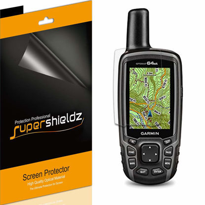 Picture of (6 Pack) Supershieldz Designed for Garmin GPSMAP 62 62s 62st 62sc 62stc 64 64s 64st 64sc 64x 64sx 64csx 65 65s Screen Protector, Anti Glare and Anti Fingerprint (Matte) Shield