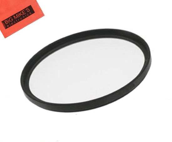 Picture of Big Mike's 52mm Multi-Coated UV Protective Filter for Nikon 18-55mm f/3.5-5.6G ED AF-S DX Nikkor Zoom Lens + Microfiber Cleaning Cloth