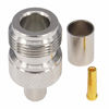 Picture of YOTENKO Pack of 2 N Female Adapter Crimp Plug RF Connector for LMR300 RG6 50-5 Cable