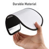 Picture of Andoer Portable Universal Camera Flash Reflector Speedlite Rebound Diffuser Board with Silver and White Reflective Surface Replacement for Nikon Sony Godox Yongnuo Flash in Camera