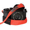 Picture of Foto&Tech Padded Neck Shoulder Strap with Red Grosgrain Ties Compatible with Fujifilm Samsung Sony Olympus Panasonic Canon Nikon Pentax Compact Cameras Point and Shoots Cameras