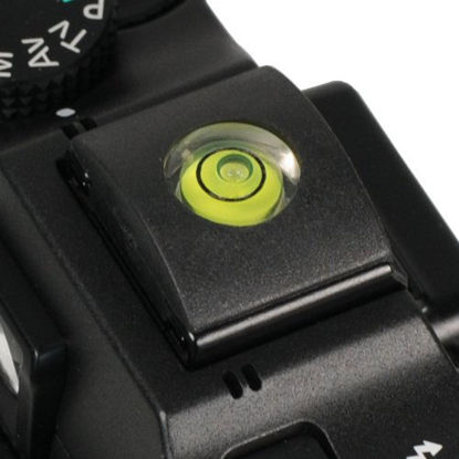 Picture of Foto&Tech 2 in 1 Hot Shoe Hotshoe Cover with Bubble Spirit Level Compatible with Pentax Camera K1 K70 KS2 K3II K1 KP KS2 645Z KS1 K5 K50 K30 X-5