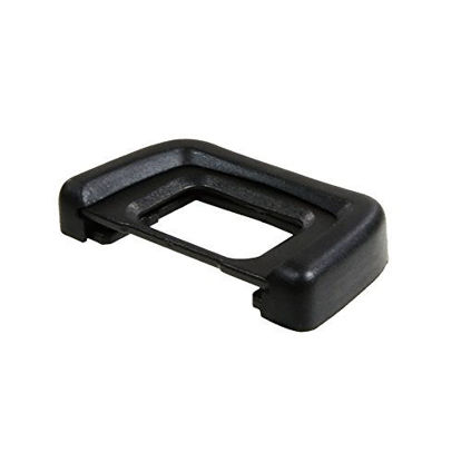 Picture of Foto&Tech Replacement Rubber Eyecup Eye Cup Replaces DK-24 Eyecup Compatible with D5000 DSLR Cameras with 1 FotoTech Velvet Bag (2 Pieces)