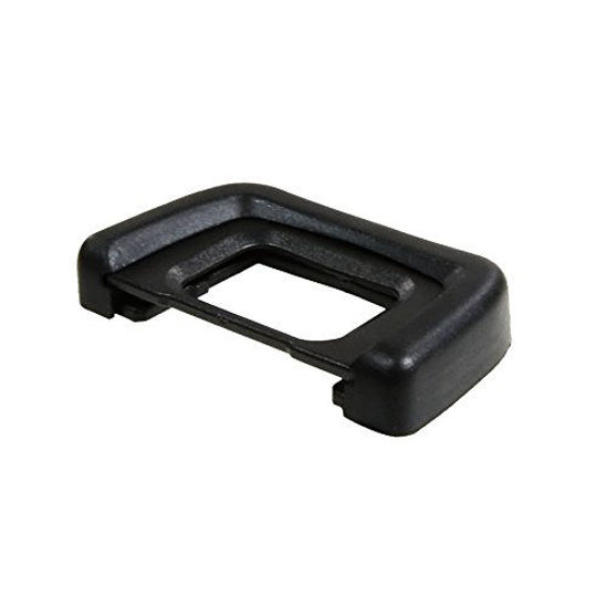 Picture of Foto&Tech Replacement Rubber Eyecup Eye Cup Replaces DK-24 Eyecup Compatible with D5000 DSLR Cameras with 1 FotoTech Velvet Bag (2 Pieces)