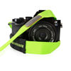 Picture of Foto&Tech Padded Neck Shoulder Strap with Green Grosgrain Ties Compatible with Fujifilm Samsung Sony Olympus Panasonic Canon Nikon Pentax Compact Cameras Point and Shoots Cameras