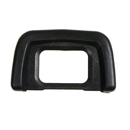 Picture of Foto&Tech Replacement Rubber Eyecup Eye Cup Replaces DK-24 Eyecup Compatible with D5000 DSLR Cameras with 1 FotoTech Velvet Bag (1 Piece)