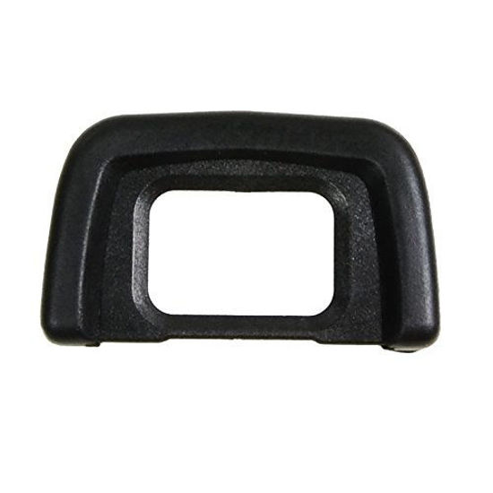 Picture of Foto&Tech Replacement Rubber Eyecup Eye Cup Replaces DK-24 Eyecup Compatible with D5000 DSLR Cameras with 1 FotoTech Velvet Bag (1 Piece)