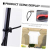 Picture of FUNOMOCYA 4 Pcs Photography Cloth Clip Adjustable Stand Paperclip Holder Photo Holder Clip Stand Backdrop Side Clips Background Windproof Clips Photography Backdrop Clamps Fixed Clamps Props