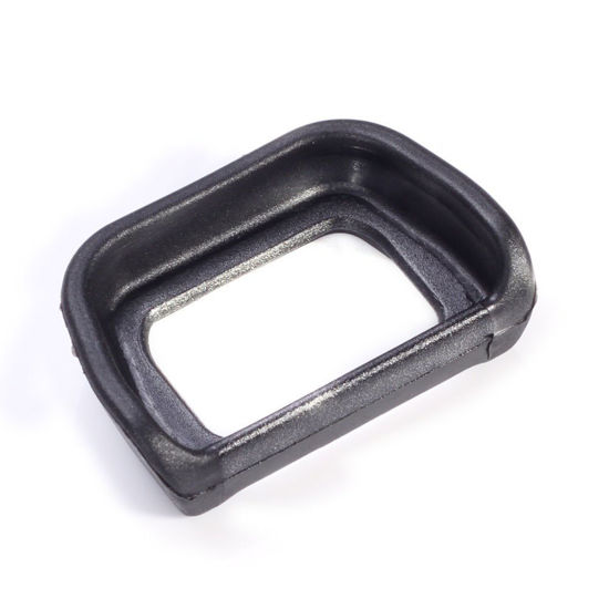 Picture of FocusFoto Eyecup Viewfinder Eyepiece Replace for FDA-EP10 Eye Cup fit for Sony NEX-6 NEX-7 A6300 ILCE-6300 A6000 ILCE-6000 Digital Camera & FDA-EV1S Black