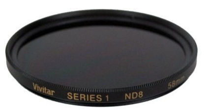 Picture of 72mm ND8 Multi-Coated Neutral Density Filter for Canon Digital EOS Rebel SL1, T1i, T2i, T3, T3i, T4i, T5, T5i EOS60D, EOS70D, 50D, 40D, 30D, EOS 5D, EOS5D Mark III, EOS6D, EOS7D, EOS7D Mark II, EOS-M