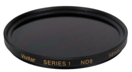 Picture of 72mm ND8 Multi-Coated Neutral Density Filter for Canon Digital EOS Rebel SL1, T1i, T2i, T3, T3i, T4i, T5, T5i EOS60D, EOS70D, 50D, 40D, 30D, EOS 5D, EOS5D Mark III, EOS6D, EOS7D, EOS7D Mark II, EOS-M