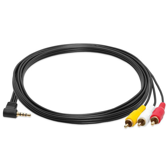 Picture of FocalTop AV A/V TV-Out Cable/Cord/Lead for Sony DCR-PC101 DCR-PC100