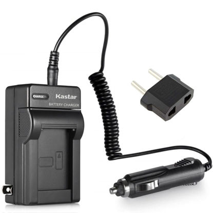 Picture of Kastar Canon Powershot A2300 Digital Camera Battery Charger Mini Battery Charger Kit For Canon NB-11L Battery - Replacement For Canon CB-2LD Charger - (with Car & EU adapters)