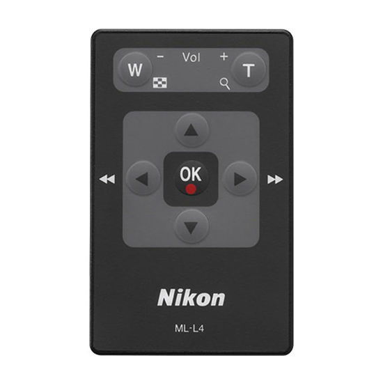 Picture of Nikon ML-L4 Remote Control for COOLPIX S1000pj Camera
