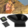 Picture of Camera Eyecup, Camera Viewfinder Eyecup Eyeshade 22mm Oval Level Cold Shoe Cover Set for Nikon D300 D200 D90 D80 D7000 D7100 D5200 D510