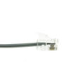Picture of CableWholesale 50 feet Telephone Cord (Data), RJ11 Gold Plated Connectors, 6P / 4C, Silver Satin, 28AWG, Straight, RJ11 Phone Cable