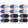 Picture of Hemobllo Laptop CameraCover Slide - 12 Pcs CameraCovers WebcamCover Slide Phone CameraCovers Computer CameraCovers Slide Camera Blocker Slide for Cell Phone, Laptop, PC, Tablet
