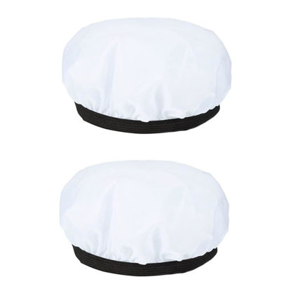 Picture of Hemobllo 2pcs Flash Light Cover Soft Diffuser Lamp Cover Light Shade Diffuser Sock for Studio Strobe Diffuser Lamp Sock Portrait Lamp Sock Shade for Lamp Reflector Light White Mild Fabric