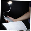Picture of CAXUSD USB Table Lamp Multifunctional Desk Lamp 360° Flexible Lamp USB Book Light Computer Reading Lamp Portable Computer Light USB Night Light Laptop Lamp Child Notebook White Abs UFO