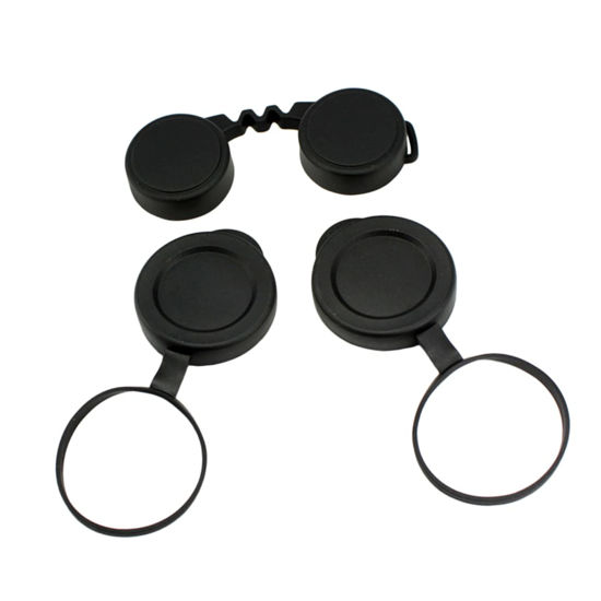Picture of DOITOOL 1 Set Eyepiece Cover Binocular Lens Caps Objective Lens Rain Guard Binocular Objective Lens Caps Binocular Accessories Binocular Back Lens Cap Straight Mirror Cover Rubber