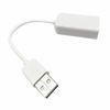 Picture of Hemobllo Headphone and Microphone Jacks USB Sound Card 7.1 Channel Sound Card Computer Headphone Sound Card Sound with Cable Line Sound for Notebook USB 2.0 Sound Card White Stereo Audio