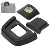 Picture of Camera Eyecup Eyepiece Replacement Camera Eyepiece Viewfinder Eyecup DK 23 Cold Shoe Cover Level Set for D7200 D750 D7100 D5100 D600 D300s D300 D90 D80