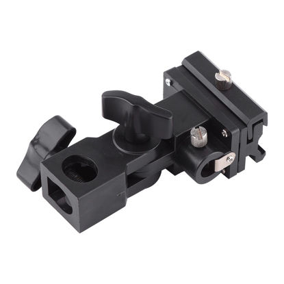 Picture of AOER Flash Stand Bracket, Flash Umbrella Holder Long Service Life for Umbrella Softbox Reflector for Camera