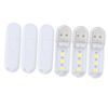 Picture of DOITOOL 6PCS Mini Outdoor Jianpan Suite Portable Camping Lights Notebook Pocket Field Wall lamp Student Computer Lights Computer USB Reading Light LED Power Bank Plug in Night Light
