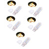 Picture of Hemoton Laptop Light 5pcs Small Night Light Laptop Camera Light Warm Light Reading Lamp Keychain Light Laptop Lamp Reading Book Light Reading Lights Laptop Lights Lamp for Reading USB