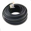 Picture of BoostWaves 50' Foot Black Telephone Extension Cord Cable Line Wire RJ-11